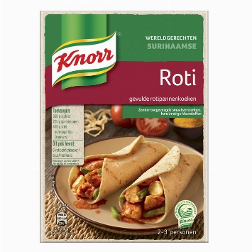 Knorr Weltgerichte Surinamisches Roti 233g